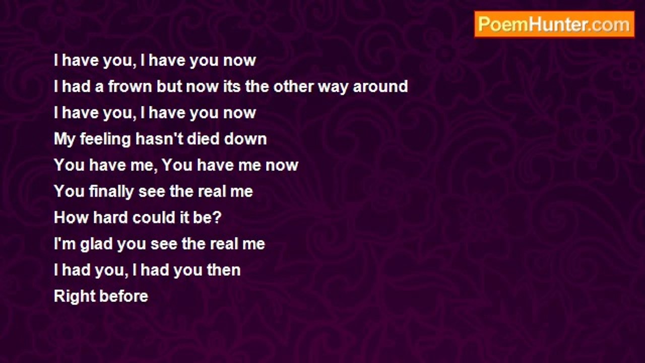 Veronica Silva - I had you, I had you then