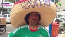 No clima da Copa, mexicanos acreditam em vitória contra Brasil