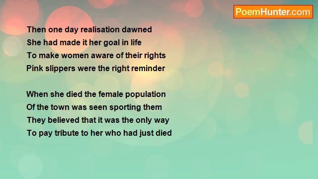 Sandra Martyres - Pink Slippers