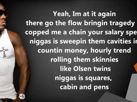 Ace Hood - Bugatti ft. Rick Ross & Future - Lyrics on screen