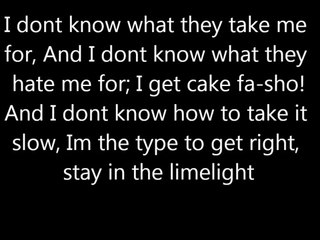 Nicki Minaj - Ease up LYRICS