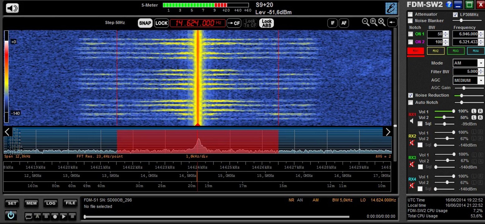 Numbers station E07 @ 16624 kHz 06-16-2014