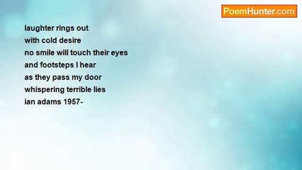 ian adams - death they will come