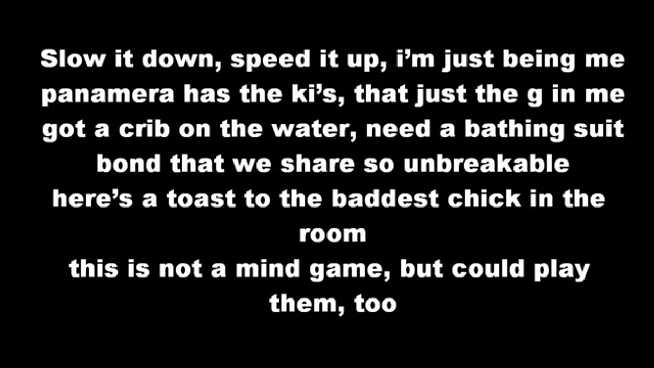 Rick Ross ft Kelly Rowland - Mine Games - Lyrics