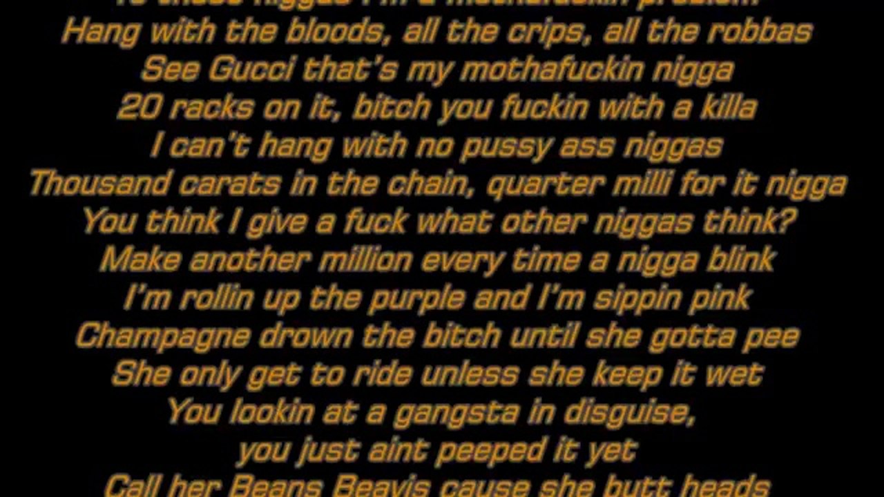 Rick Ross Hard In The Paint Lyrics On Sreen Video Dailymotion