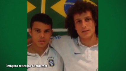 Dupla de zaga do Brasil faz pedido para torcedores na hora do hino