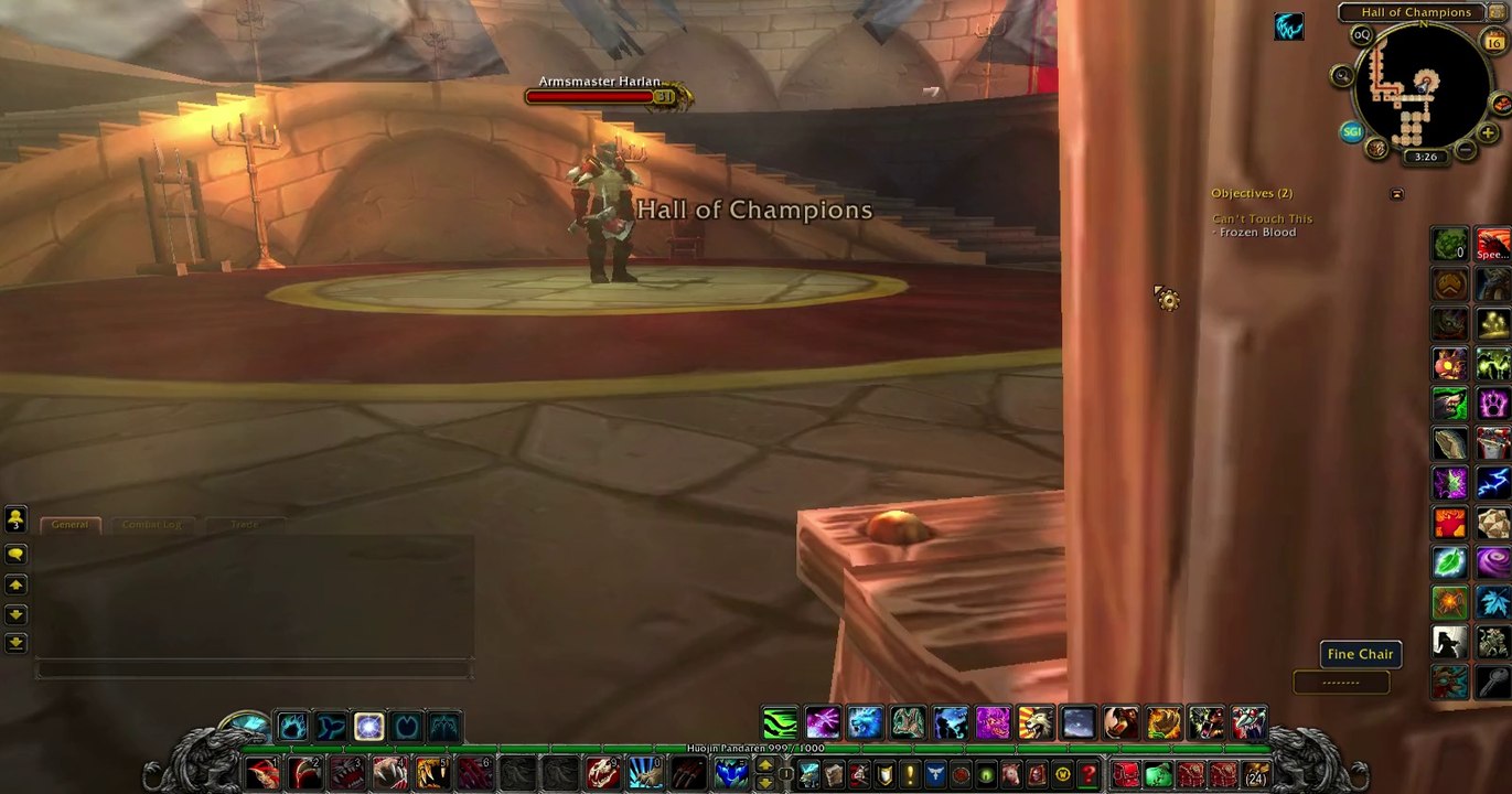 getting under Scarlet Halls