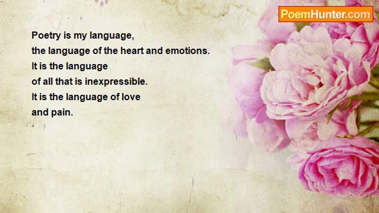 Dr. Antony Theodore - My Language