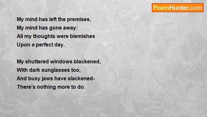 Patti Masterman - My mind has left the premises