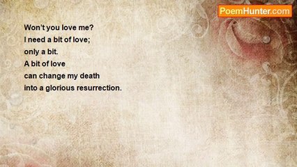 Dr. Antony Theodore - Won't  You Love Me?