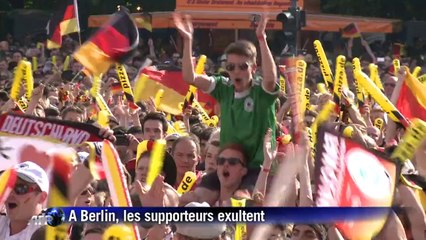 Mondial 2014: à Berlin les supporteurs exultent