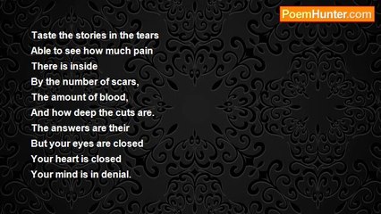 Jessica Hernandez (teardrop) - Depression Is A Disease