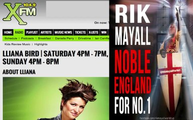 XFM - Lliana Bird - Rik Mayall Campaign