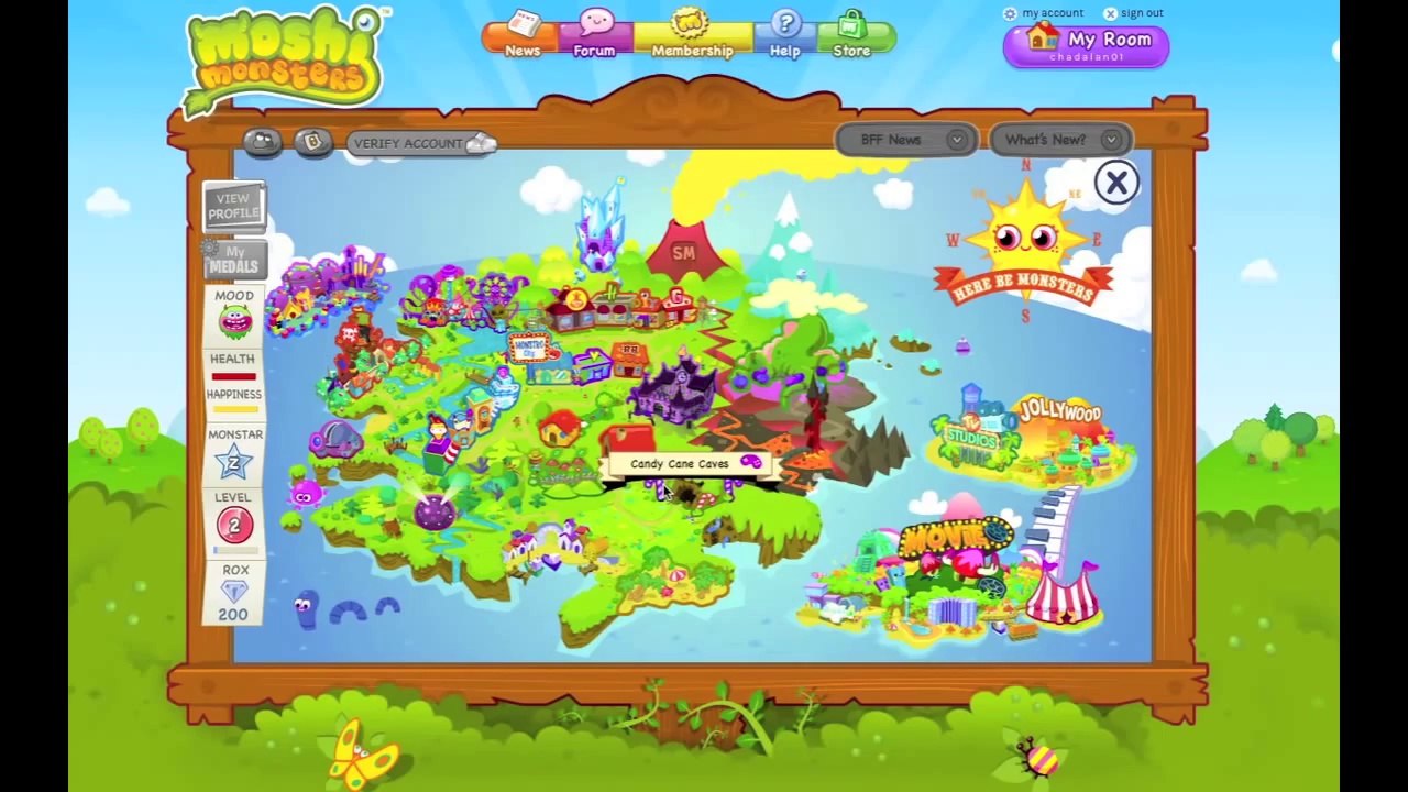 Moshi Monsters Game Play - Episode 1 - Getting Started