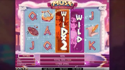 I bonus della slot machine Muse di Netent - Trucchislotmachinebar.com