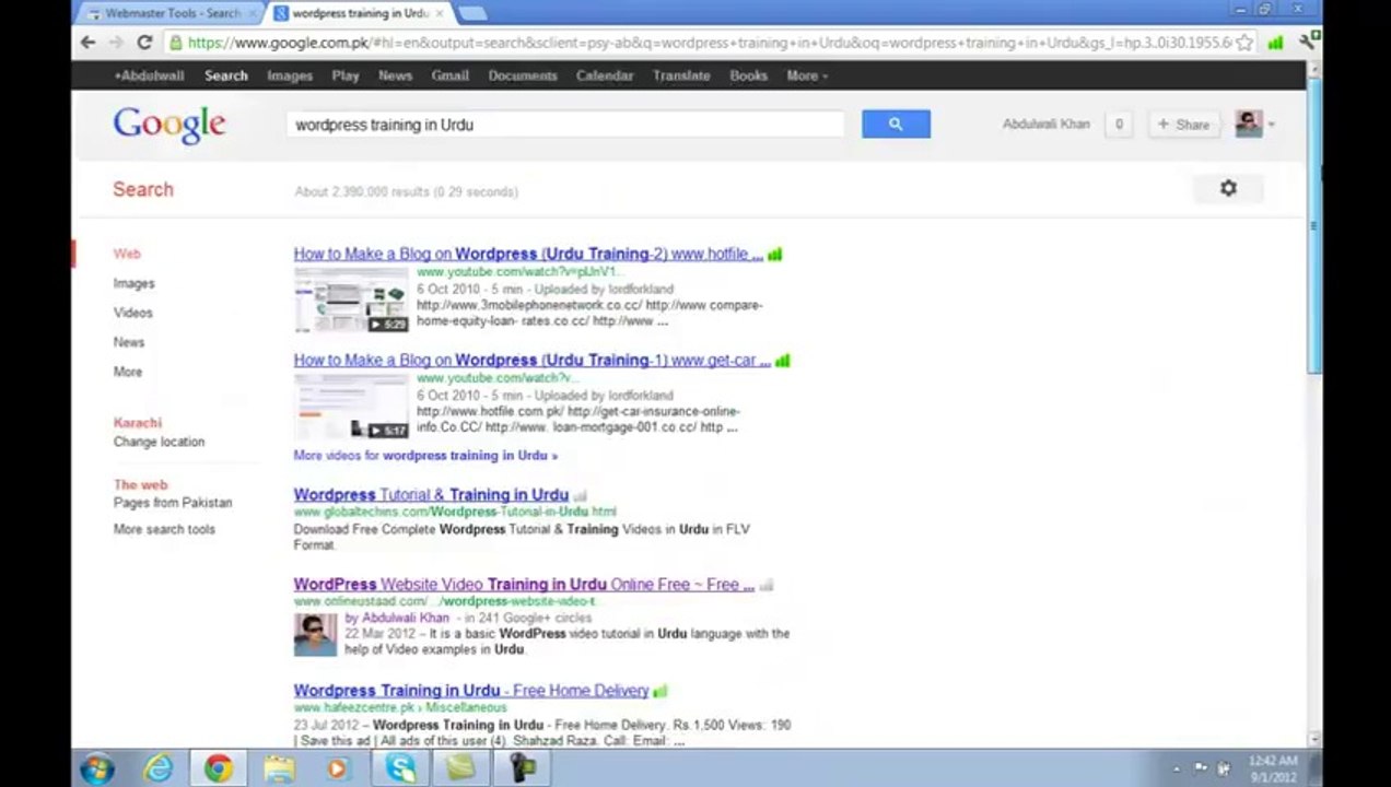 google Webmaster Training  Part 8 last