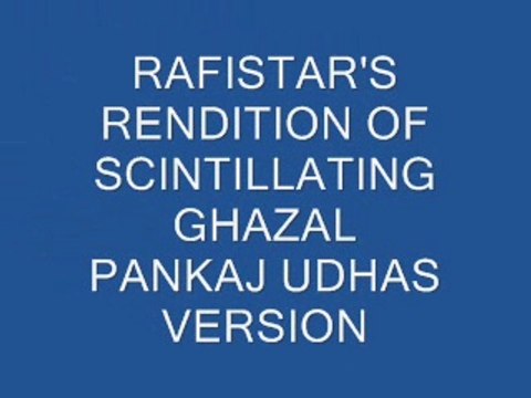 Ghazal 'Chandi Jaisa Rang Hai Tera'