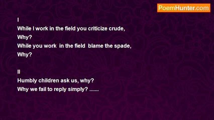 Nasarudheen.P. Parameswaran - Questions