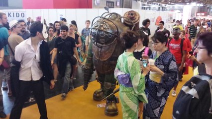 Japan Expo 2013 - Cosplay du Protecteur dans Bioshock