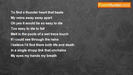 Miroslava Odalovic - If I could see through the rains