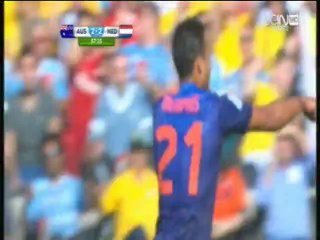 هدف هولندا الثالث 3-2 استراليا