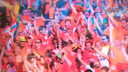 الهدف الثالث لهولاندا في مرمى إستراليا
