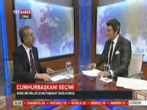 Cumhurbaşkanlığı Seçimi, Çözüm Süreci, Tarım Arazilerinin Toplulaştırılması, Çiftçi Destekleri, Expo 2016 - Mehdi EKER