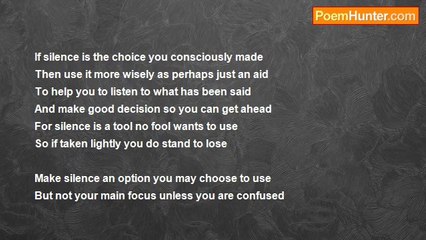 Gladys Brown Prince - Silence