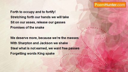 Udiah (witness to Yah) - Occupy Wall Street or Give Me, I Deserve It!