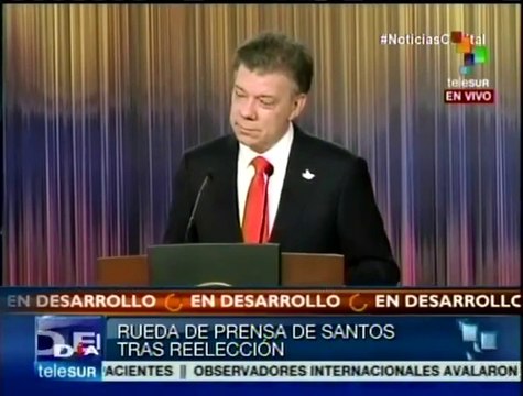 Presidente Santos llama a Uribe a terminar con odio y acusaciones