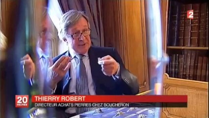 France 2 - JT20h - Le diamant, une valeur refuge aujourd'hui et investissement financier d'avenir (4Mn).