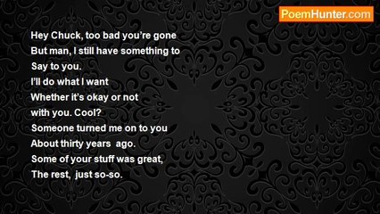 Anthony Joseph Erangey - Bohemian Eulogy