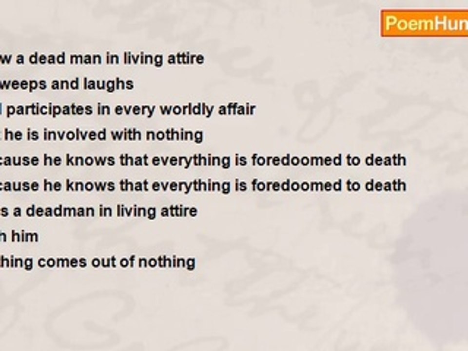 Dr. Ramesh Chandra Mukhopadhyaya - A Dead Man