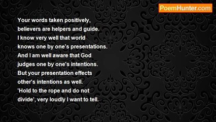 Md. Asadullah - My Thoughts On Your Thoughts