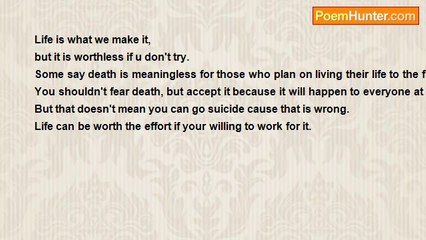 Mikazuki Vashino - Life & Death