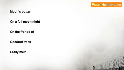 sundaram chandrakalaadhar - Moon's Butter..!