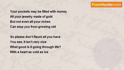 Ray Hansell - Wealthy In Money Only