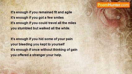 Pradip Chattopadhyay - Enough If