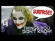 7 Facts About The Dark Knight You (Even You!) Probably Didn't Know
