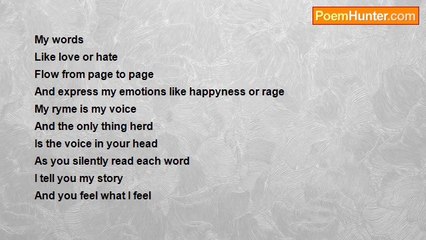 nathan dickerson - My Words