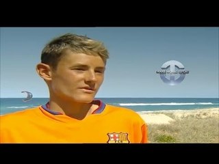 14-Year-Old Bernard Tomic on Trans World Sport