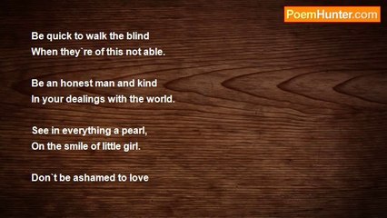 Luis Estable - Advice To Follow