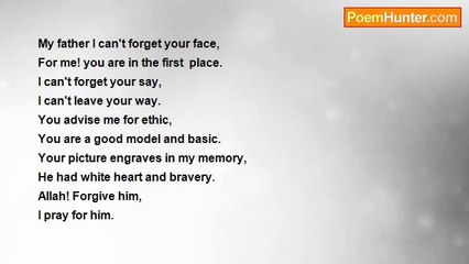 khaled Elbalishy - My Father I Can't Forget Your Face