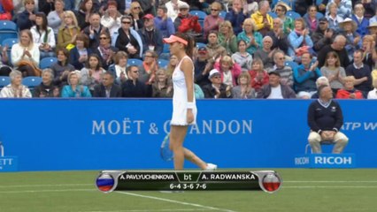 WTA Eastbourne - Radwanska fuera a las primeras de cambio... otra vez
