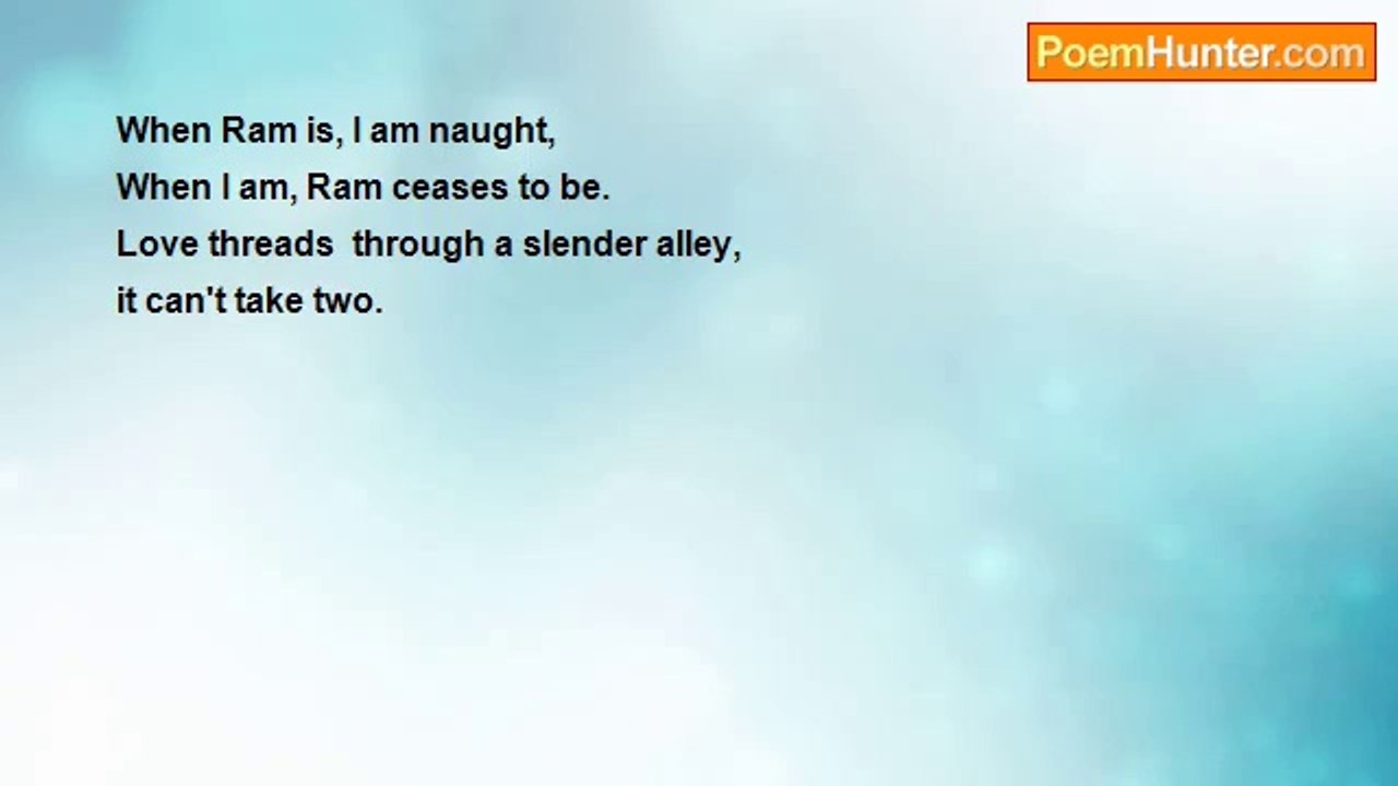Pramila Davidson - Kabir's Couplets