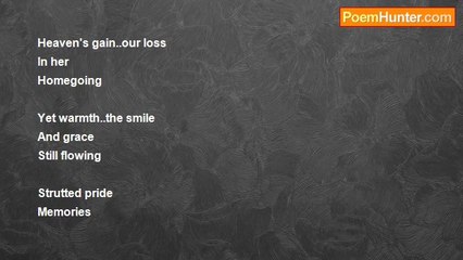 James B. Earley - Ode To The Memory Of Maya Angelou