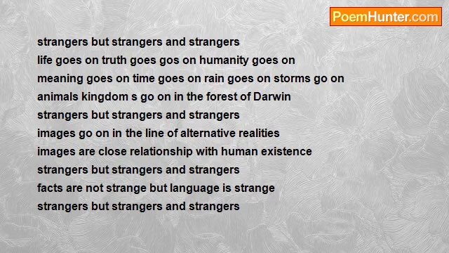 Nyein Way - strangers but strangers and strangers