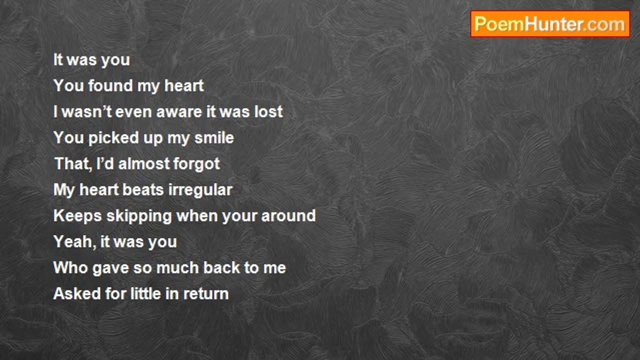 Matthew Holloway - It Was You