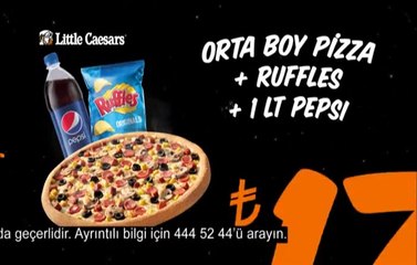 Little Caesars Kombine Menü Reklamı
