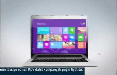 Grundig Dokunmatik Ekran Notebook İndirimi Reklamı